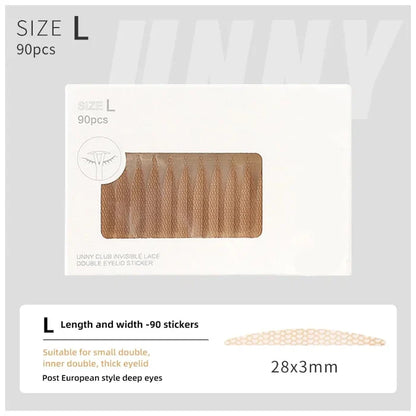 Natural Invisible Eyelid (90 Strips)