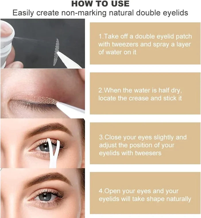 Natural Invisible Eyelid (90 Strips)