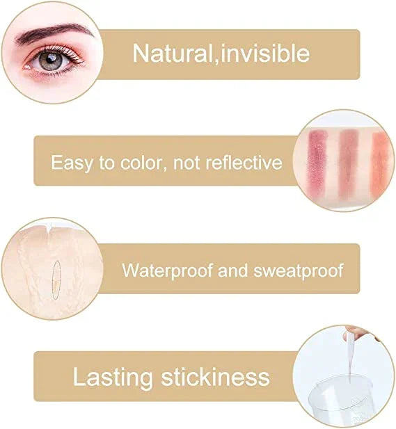 Natural Invisible Eyelid (90 Strips)