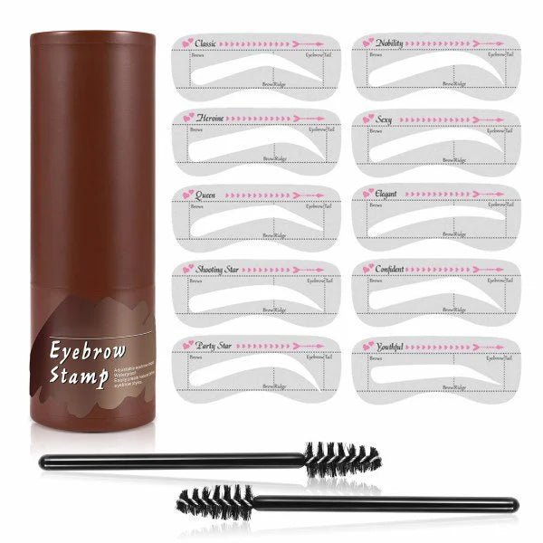 Perfect Brows Stencil & Stamp Kit