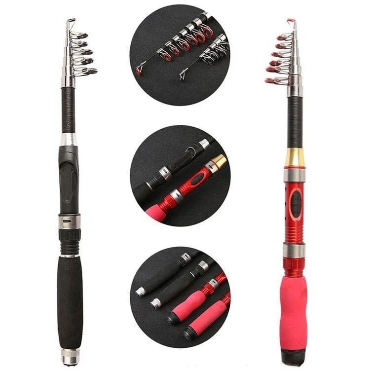 Carbon Fiber Telescopic Fishing Pole